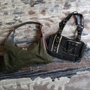 Vegan handbags shoulder bags